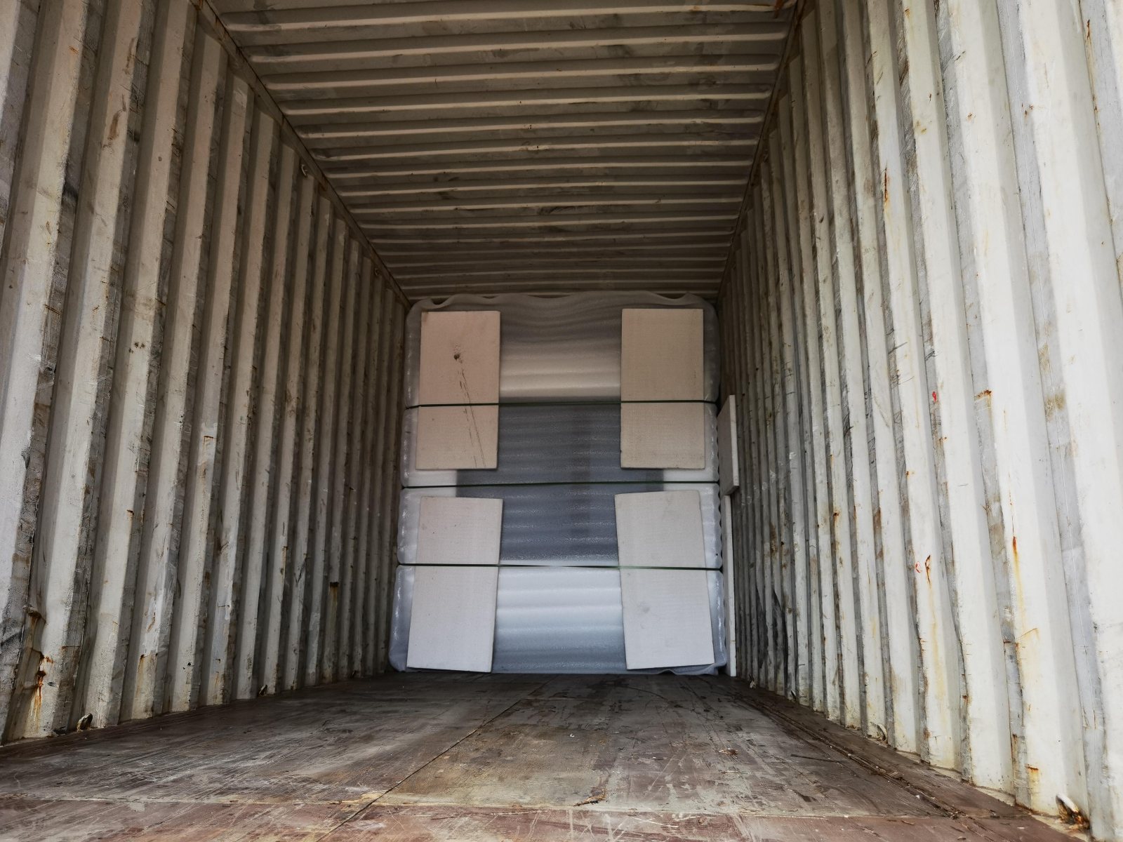 Home Pod inside a shipping container